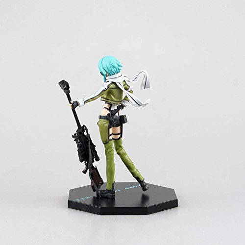 Figuras de acción Hotel Transilvania Toys Threys Sword Art Online Asada Shino Anime Figuras Carácter Modelo de Personaje Anime Dibujos Animados Juego Carácter Modelo Estatua 18 cm