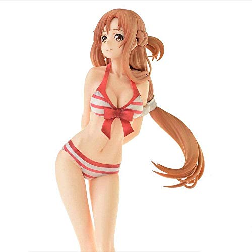 Figuras de acción Hotel Transilvania Trensylvania Toys Sword Art Online Sao Yuuki Asuna New Wife Swimsuit Ver.Anime Dibujos Animados Juego Carácter Modelo Estatua 25 cm