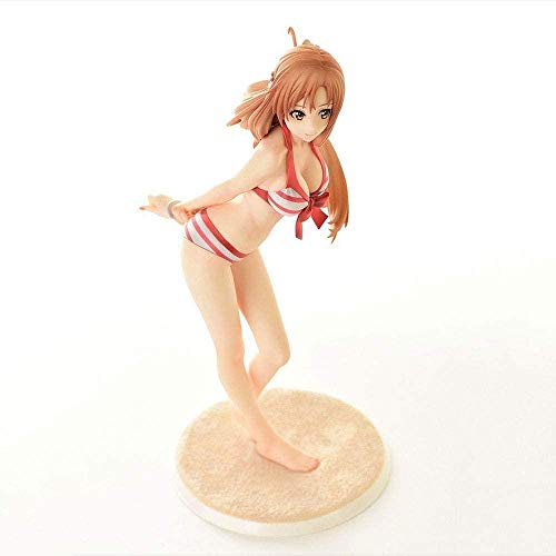 Figuras de acción Hotel Transilvania Trensylvania Toys Sword Art Online Sao Yuuki Asuna New Wife Swimsuit Ver.Anime Dibujos Animados Juego Carácter Modelo Estatua 25 cm