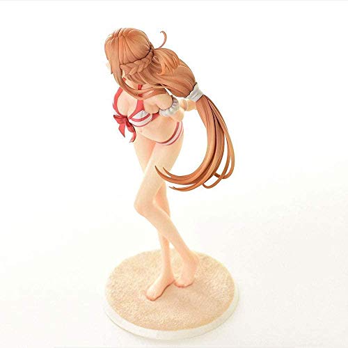 Figuras de acción Hotel Transilvania Trensylvania Toys Sword Art Online Sao Yuuki Asuna New Wife Swimsuit Ver.Anime Dibujos Animados Juego Carácter Modelo Estatua 25 cm