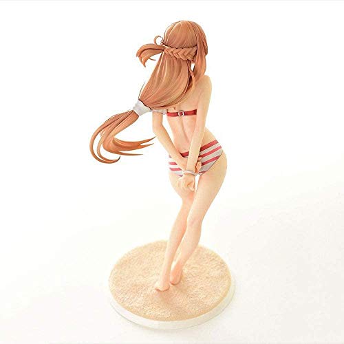 Figuras de acción Hotel Transilvania Trensylvania Toys Sword Art Online Sao Yuuki Asuna New Wife Swimsuit Ver.Anime Dibujos Animados Juego Carácter Modelo Estatua 25 cm