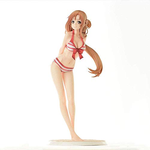 Figuras de acción Hotel Transilvania Trensylvania Toys Sword Art Online Sao Yuuki Asuna New Wife Swimsuit Ver.Anime Dibujos Animados Juego Carácter Modelo Estatua 25 cm