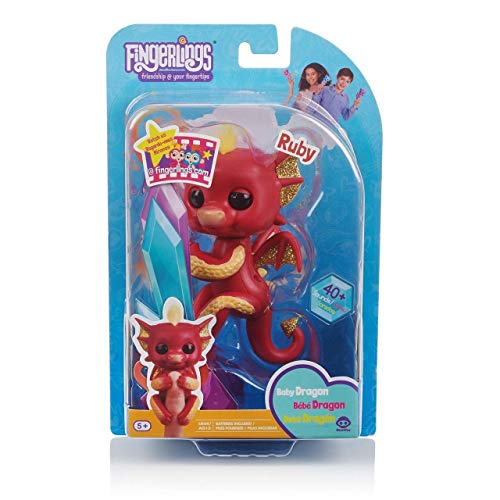 Fingerlings Baby Dragon - Ruby