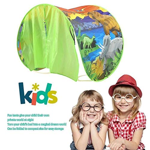 FLAYOR Dream Tents – Tienda de campaña plegable para niños, tienda de campaña para niños, para jugar tiendas de campaña, regalo de Navidad (Dinosaurios)