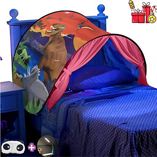 FLAYOR Dream Tents – Tienda de campaña plegable para niños, tienda de campaña para niños, para jugar tiendas de campaña, regalo de Navidad (Dinosaurios)