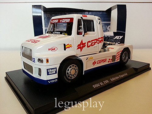 FLy Slot SCX Scalextric Truck 08035 Compatible SISU SL 250 Special Edition Cepsa