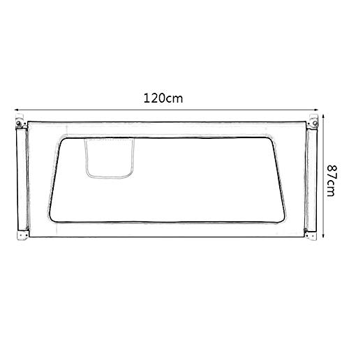 FMEZC Protector de riel de Cama de Color Gris para niños pequeños, barandilla de elevación Vertical, riel de Cama para bebé extralargo para Cama Queen y King Size (tamaño: 200 cm)