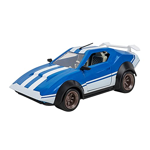 Fortnite Joy Ride Whiplash (Azul y Blanco), vehículo con Figura articulada X-Lord de 4 Pulgadas, Multicolor (Jazwares FNT0815)