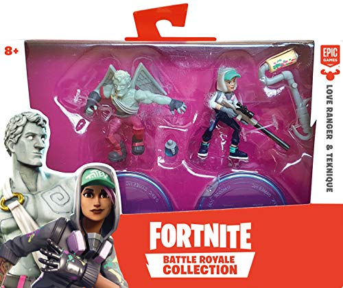 Fortnite Pack 2 Figuras Juguete (Concentra 63507)