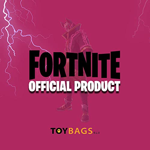 FORTNITE Pack, Lote Mochila portatodo Unisex niños, Negro, Grande, L