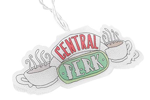 Friends Central Perk Unisex Cadena de luces multicolor, Plastico,