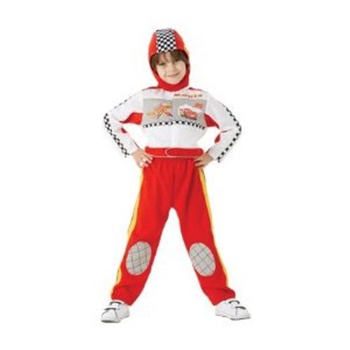 From Dressingupshop Rubbie's Disney Cars - Disfraz de piloto de carreras del Rayo McQueen para niños