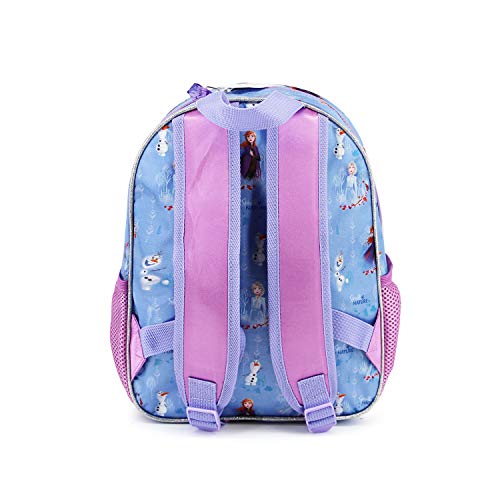 Frozen 2 Journey - Mochila 3D Pequeña, Multicolor