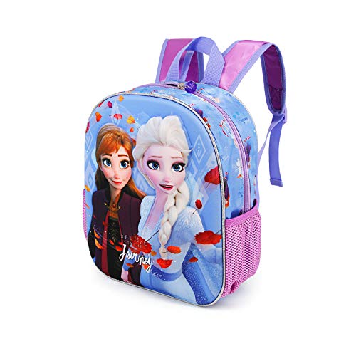 Frozen 2 Journey - Mochila 3D Pequeña, Multicolor