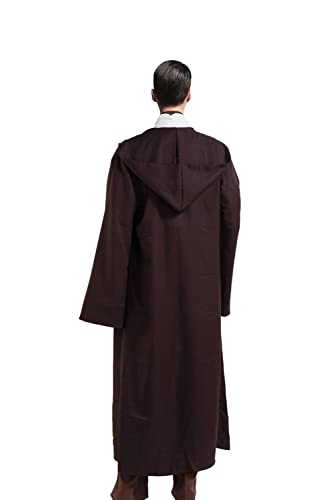 Fuman Kenobi Jedi Tunic Cosplay Disfraz Jedi para adultos y hombres