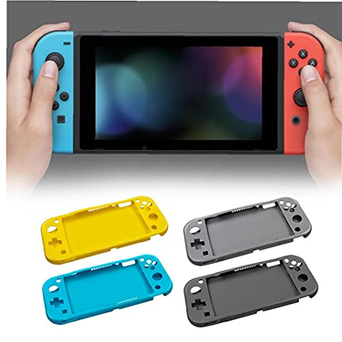 Funda protectora de la consola, para Nintendo Switch Lite, Funda protectora de silicona compatible con Nintendo Switch Lite Console Anti-Scratch Cover Grey