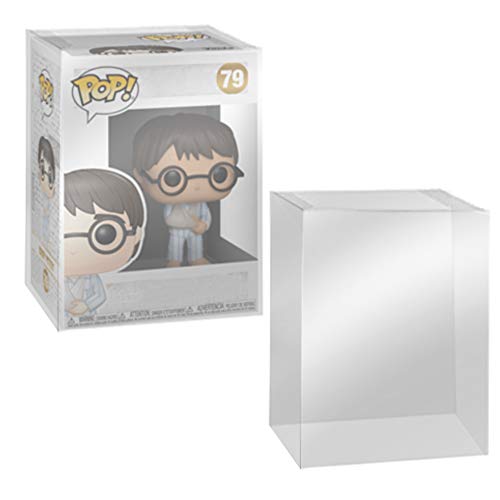 Fundas protectoras para Funko Pop - Paquete de 20 | 4 "Funko Pop Compatible | Caja protectora libre de ácido | Vitrina de figurillas de vinilo | Pukkr