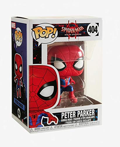 Funko 34755 POP Bobble: Marvel: Spider-Man: Into the Spider-Verse: Spider-Man