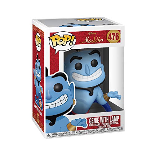 Funko 35757 Pop Vinyl Disney Aladdin - Genie con lámpara, Multi , color/modelo surtido