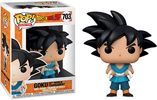 Funko 44260 Dragon Ball Z Goku World Tournament Pop Vinyl Figure, Multicolour 3.75 inches