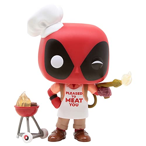 Funko 54652 POP Marvel Deadpool 30th- Backyard Griller Deadpool