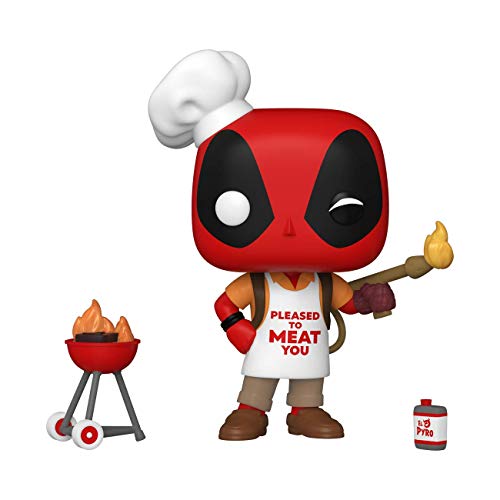 Funko 54652 POP Marvel Deadpool 30th- Backyard Griller Deadpool