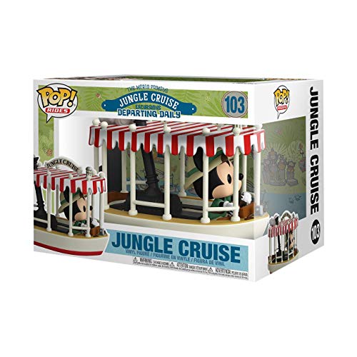 Funko 55747 POP Rides: Jungle Cruise- Skipper Mickey w/Boat