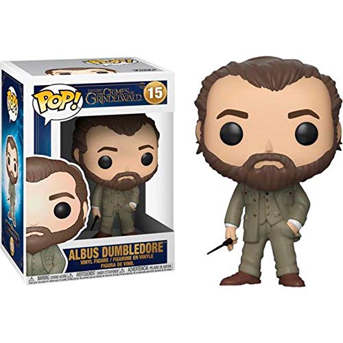 Funko Albus Dumbledore Figurina de Vinillo, Colección Animales Fantásticos 2 POP Movies, 9 cm, (32750)