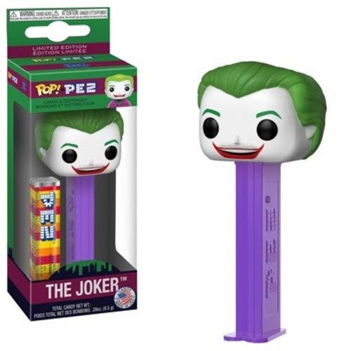 Funko DC Comics Batman 1966 Joker Pop! Pez Candy & Dispenser