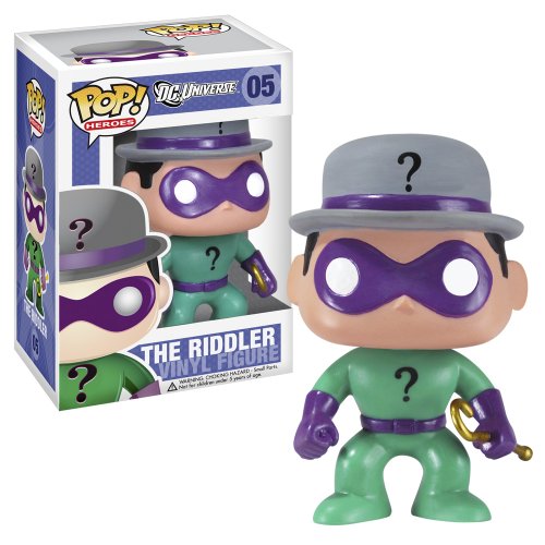 Funko - Figurine Batman Enigma Riddler Pop 10 cm - 0830395022185