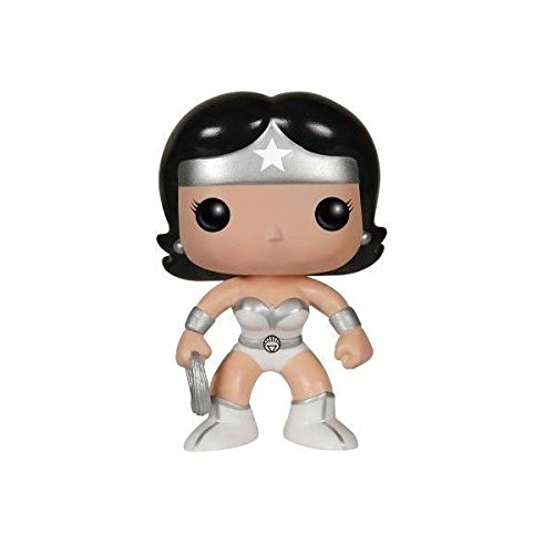 Funko - Figurine DC Comics - Wonder Woman White Lantern Exclu Pop 10cm - 0849803063795