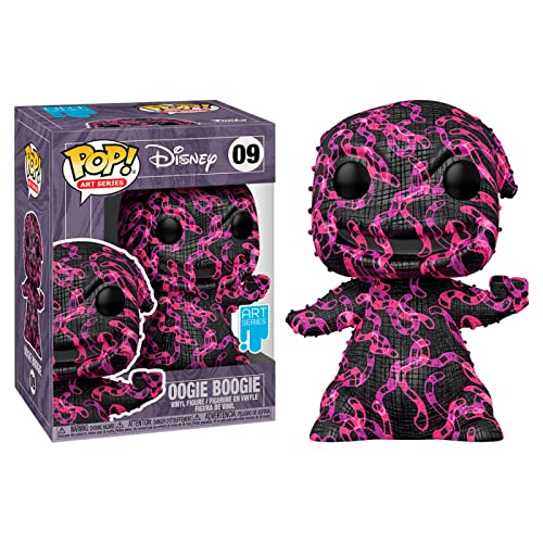 Funko- Pop Disney: The Nightmare Before Christmas-Oogie (Artist's Series) w/Case Figura Coleccionable, Multicolor, Extra Large (49302)