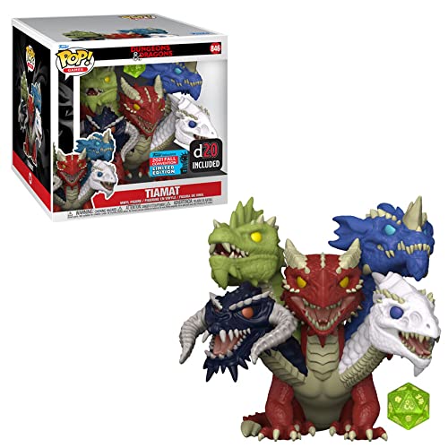 Funko Pop! Dungeons & Dragons: Tiamat - 2021 Fall Convention Edición Limitada - (Etiqueta Compartida)