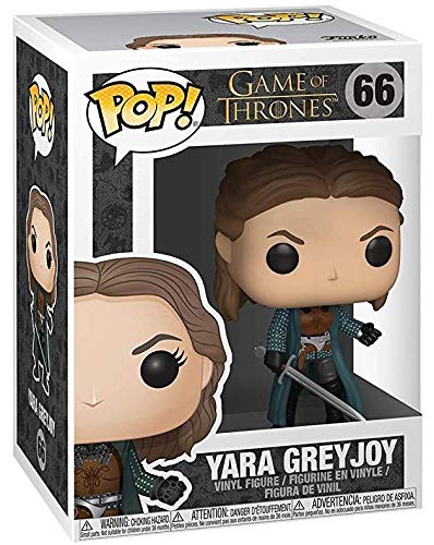 Funko Pop! Game of Thrones: Yara Greyjoy - Figura de vinilo (incluye funda protectora para caja de pop)