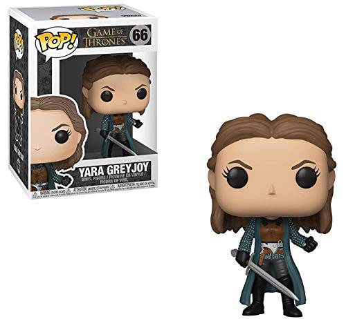 Funko Pop! Game of Thrones: Yara Greyjoy - Figura de vinilo (incluye funda protectora para caja de pop)