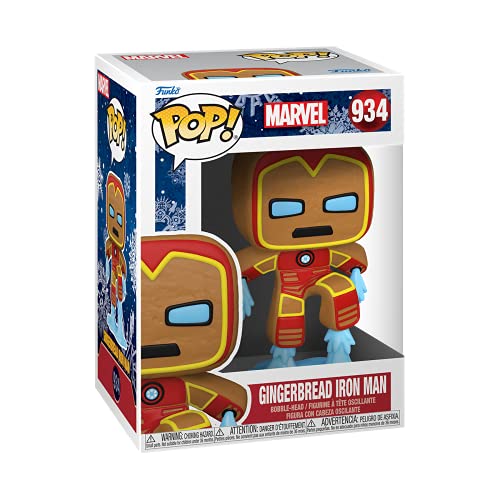 Funko- Pop Marvel Holiday-Iron Man S3 Figura coleccionable, Multicolor (50658)