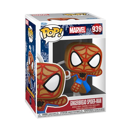 Funko- Pop Marvel Holiday-Spider-Man S3 Figura coleccionable, Multicolor (50664)