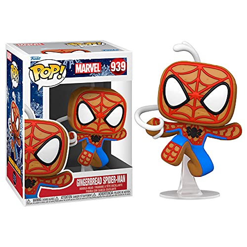 Funko- Pop Marvel Holiday-Spider-Man S3 Figura coleccionable, Multicolor (50664)