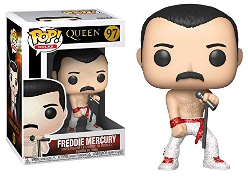 Funko Pop! Rocks: Queen - Freddie Mercury Diamond (edición Limitada)