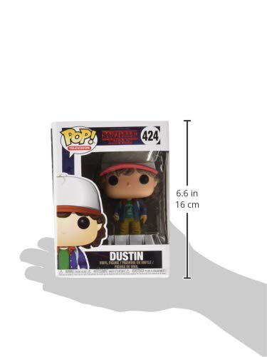 Funko Pop Stranger Things Dustin Figura de Vinilo, Multicolor, Estándar (13323)