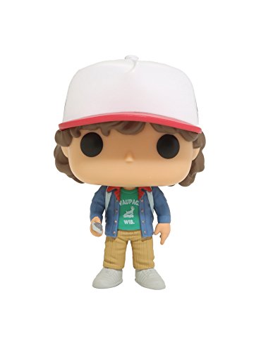 Funko Pop Stranger Things Dustin Figura de Vinilo, Multicolor, Estándar (13323)