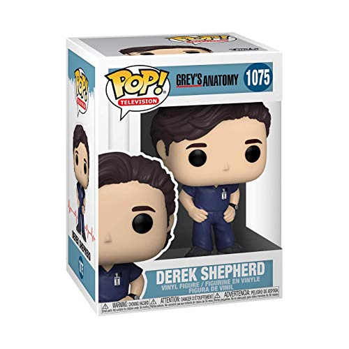 Funko- Pop TV Grey'S Anatomy-Derek Shepherd S1 Figura coleccionable, Multicolor (36425)