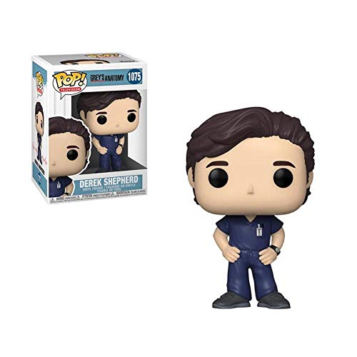 Funko- Pop TV Grey'S Anatomy-Derek Shepherd S1 Figura coleccionable, Multicolor (36425)