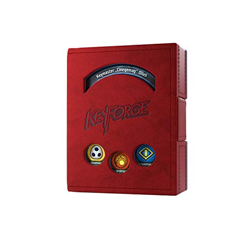 GAMEGEN!C- Keyforge Red Deck Book, Color Rojo (GGS20004)