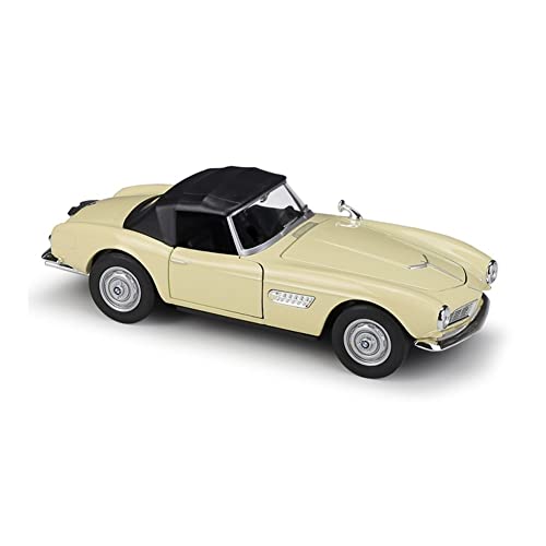 GEBAN Vehículo a Escala Escala 1: 24 para BMW 507 Diecast Coche Deportivo Simulador Coche Juguete Modelo Coche Aleación Metal Coche Juguete Clásico para Colección Regalos para Niños (Color : White1)