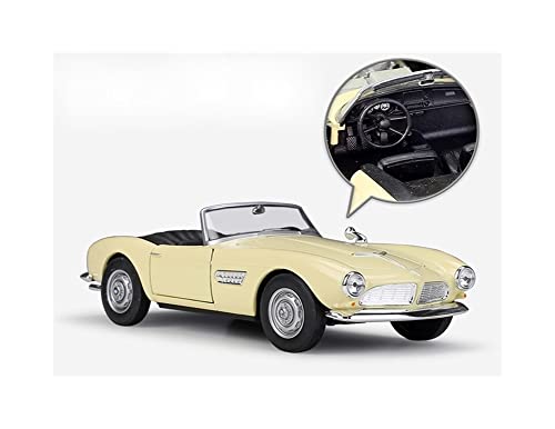 GEBAN Vehículo a Escala Escala 1:24 para BMW 507 Diecast Coche Deportivo Simulador Coche Juguete Modelo Coche Aleación Metal Coche Juguete Clásico para Colección Regalos para Niños (Color : Red)