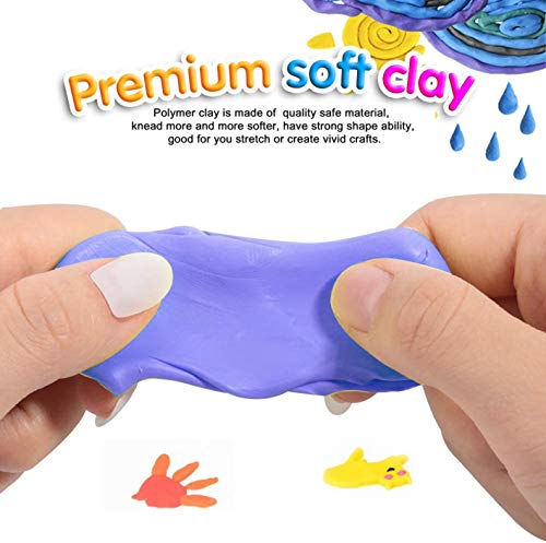 Gelatina Pegajosa Slime, BESTZY Slime Supplies Juguete de Bricolaje para aliviar el estrés, Masilla de Juguete Flamingo Cloud Slime, DIY Arcilla Colorida Suave, 36 Colores