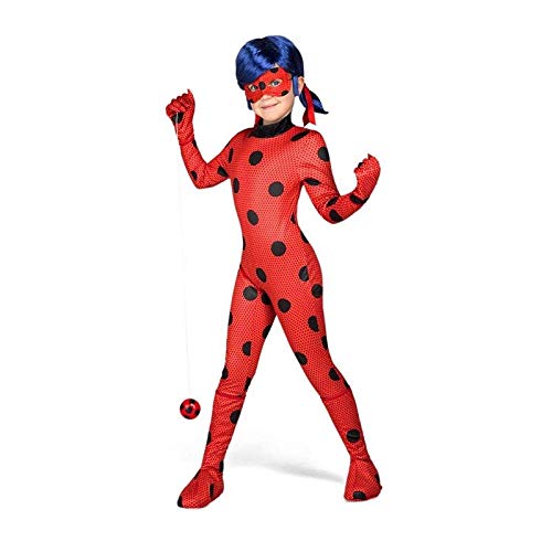 Generique - Disfraz Ladybug Miraculous niña - 4-5 años (100-110 cm)