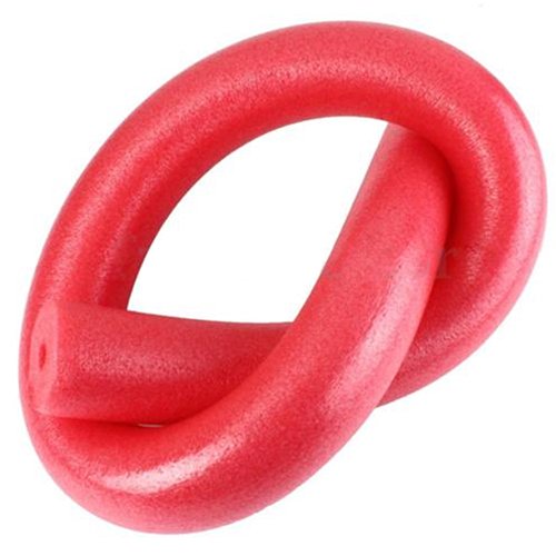 geshiglobal Flexible Fun Piscina Espuma Agua Hueco Noodle Niños Adulto Flotador Natación Ayuda - Rojo