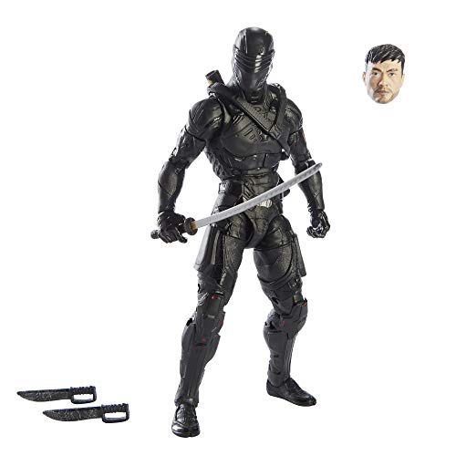 G.I. Joe Classified Series - Snake Eyes: G.I. Joe Origins - Figura Premium Snake Eyes 16 con empaque con Arte Distintivo - 15 cm